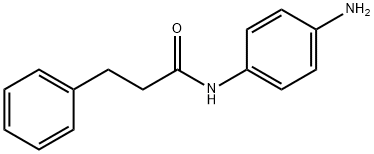 N-(4-アミノフェニル)-3-フェニルプロパンアミド 化学構造式