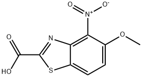 5-methoxy-4-nitrobenzo[d]thiazole-2-carboxylic acid|5-甲氧基-4-硝基-2-苯并噻唑羧酸
