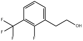 2-(2-氟-3-(三氟甲基)苯基)乙烷-1-醇, 886761-81-5, 结构式