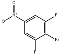 3,5-二氟-4-溴硝基苯,886762-62-5,结构式