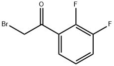 2-Bromo-2',3'-difluoroacetophenone, 2-Bromo-1-(2,3-difluorophenyl)ethan-1-one Structure