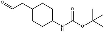 CARBAMIC ACID, [4-(2-OXOETHYL)CYCLOHEXYL]-, 1,1-DIMETHYLETHYL ESTER,886850-97-1,结构式