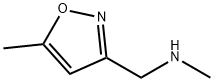N,5-DIMETHYLISOXAZOL-3-YLMETHYLAMINE Struktur