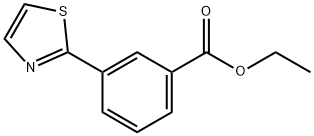 Ethyl 3-(1,3-thiazol-2-yl)benzoate Structure