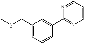 n-methyl-3-pyrimidin-2-ylbenzylamine Structure