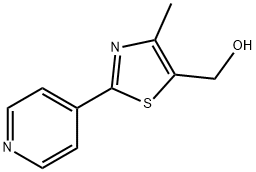 5-(Hydroxymethyl)-4-methyl-2-pyridin-4-yl-1,3-thiazole price.