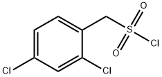 (2,4-二氯苯基)甲磺酰氯,88691-50-3,结构式