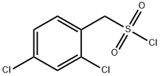 (2,4-DICHLOROPHENYL)-METHANESULFONYL CHLORIDE Structure