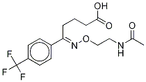 N-Acetyl Fluvoxamine Acid Structure