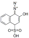 1-萘基重氮-2-羟基-4-磺酸内盐, 887-76-3, 结构式