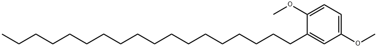 2-N-OCTADECYL-1,4-DIMETHOXYBENZENE Struktur
