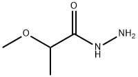 2-甲氧基丙酰肼 结构式
