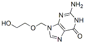 9-[(2-HYDROXYETHOXYMETHYL)]GUANINE Struktur