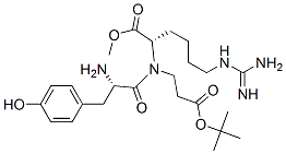 Boc(Et-tyr-har) methyl ester Struktur