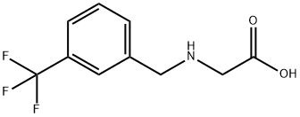 (3-TrifluoroMethyl-benzylaMino)-acetic acid Struktur