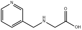 (吡啶-3-基甲基)甘氨酸, 88720-62-1, 结构式