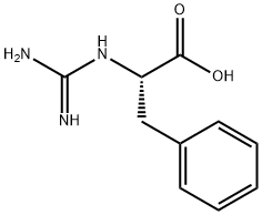 2-Guanidino-3-phenylpropanoic acid Structure