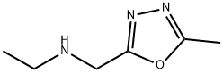 N-[(5-Methyl-1,3,4-oxadiazol-2-yl)methyl]-ethanamine Structure