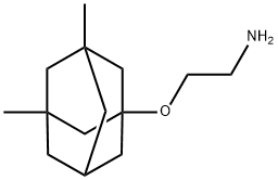 2-(3,5-DIMETHYL-ADAMANTAN-1-YLOXY)-ETHYLAMINE Struktur