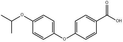 4-(4-ISOPROPOXY-PHENOXY)-BENZOIC ACID Structure