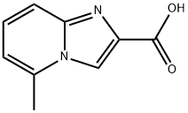 5-甲基咪唑并[1,2-A]吡啶-2-羧酸, 88751-06-8, 结构式