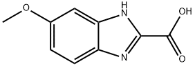 5-甲氧基苯并咪唑-2-甲酸, 887572-60-3, 结构式