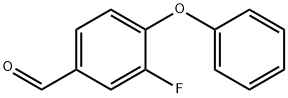 4-氟-3-苯氧基苯甲醛, 887576-87-6, 结构式
