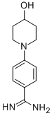 4-(4-HYDROXY-PIPERIDIN-1-YL)-BENZAMIDINE Structure