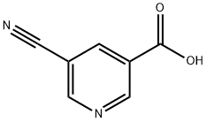 5-CYANO-3-PYRIDINECARBOXYLIC ACID Structure