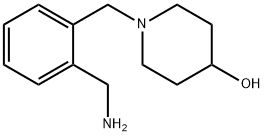 1-(2-AMINOMETHYL-BENZYL)-PIPERIDIN-4-OL Structure