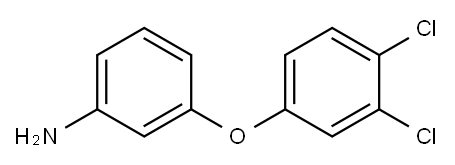 3-(3,4-DICHLORO-PHENOXY)-PHENYLAMINE Structure