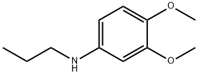 PROPYL-(3,4-DIMETHOXY-PHENYL)-AMINE Structure