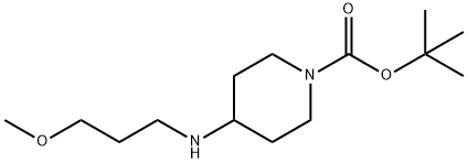 1-Boc-4-(3-methoxypropylamino)piperidine Structure