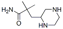 2-PIPERAZINE-TERT-BUTYL-CARBOXAMIDE Structure