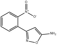 3-(2-NITRO-PHENYL)-ISOXAZOL-5-YLAMINE Structure