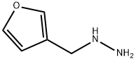 1-((furan-3-yl)methyl)hydrazine Struktur