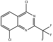 4,8-DICHLORO-2-TRIFLUOROMETHYL-QUINAZOLINE Structure