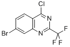 7-BROMO-4-CHLORO-2-TRIFLUOROMETHYL-QUINAZOLINE Struktur