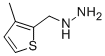 1-[(3-methylthiophen-2-yl)methyl]hydrazine Structure