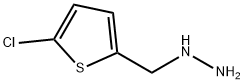 1[(5-chlorothiophen-2-yl)methyl]hydrazine Structure