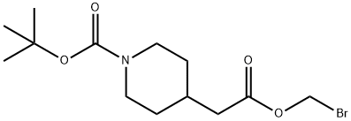 4-(BROMO-METHOXYCARBONYL-METHYL)-PIPERIDINE-1-CARBOXYLIC ACID TERT-BUTYL ESTER|