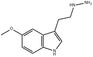 (5-METHOXY-INDOL-3-YLETHYL)-HYDRAZINE,887593-64-8,结构式