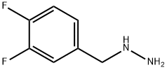3,4-二氟苄肼, 887595-36-0, 结构式