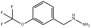 3-三氟甲氧基苄肼,887595-84-8,结构式