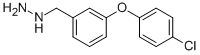 3-(4-CHLORO-PHENOXY)-BENZYL-HYDRAZINE Structure