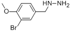 3-BROMO-4-METHOXY-BENZYL-HYDRAZINE Struktur