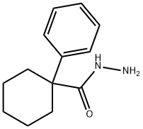 1-PHENYL-CYCLOHEXANECARBOXYLIC ACID HYDRAZIDE Structure