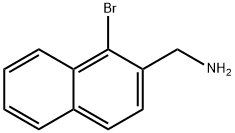 (1-BROMO-NAPHTHALEN-2-YL)METHYLAMINE Structure