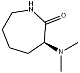 L(-)-alpha-dimethylamino-epsilon-capro-lactam Structure