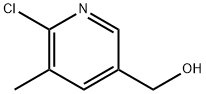 (6-CHLORO-5-METHYLPYRIDIN-3-YL)METHANOL Struktur